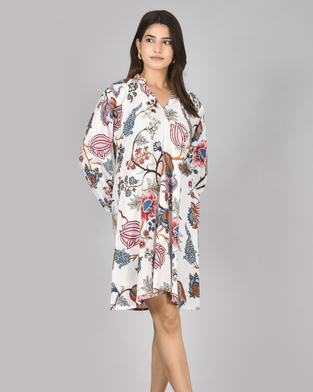 Indie Botanica Mini Dress