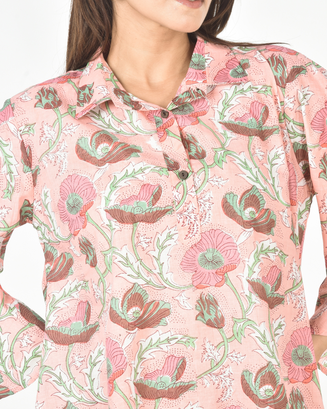 Pink Palampore Mini Dress