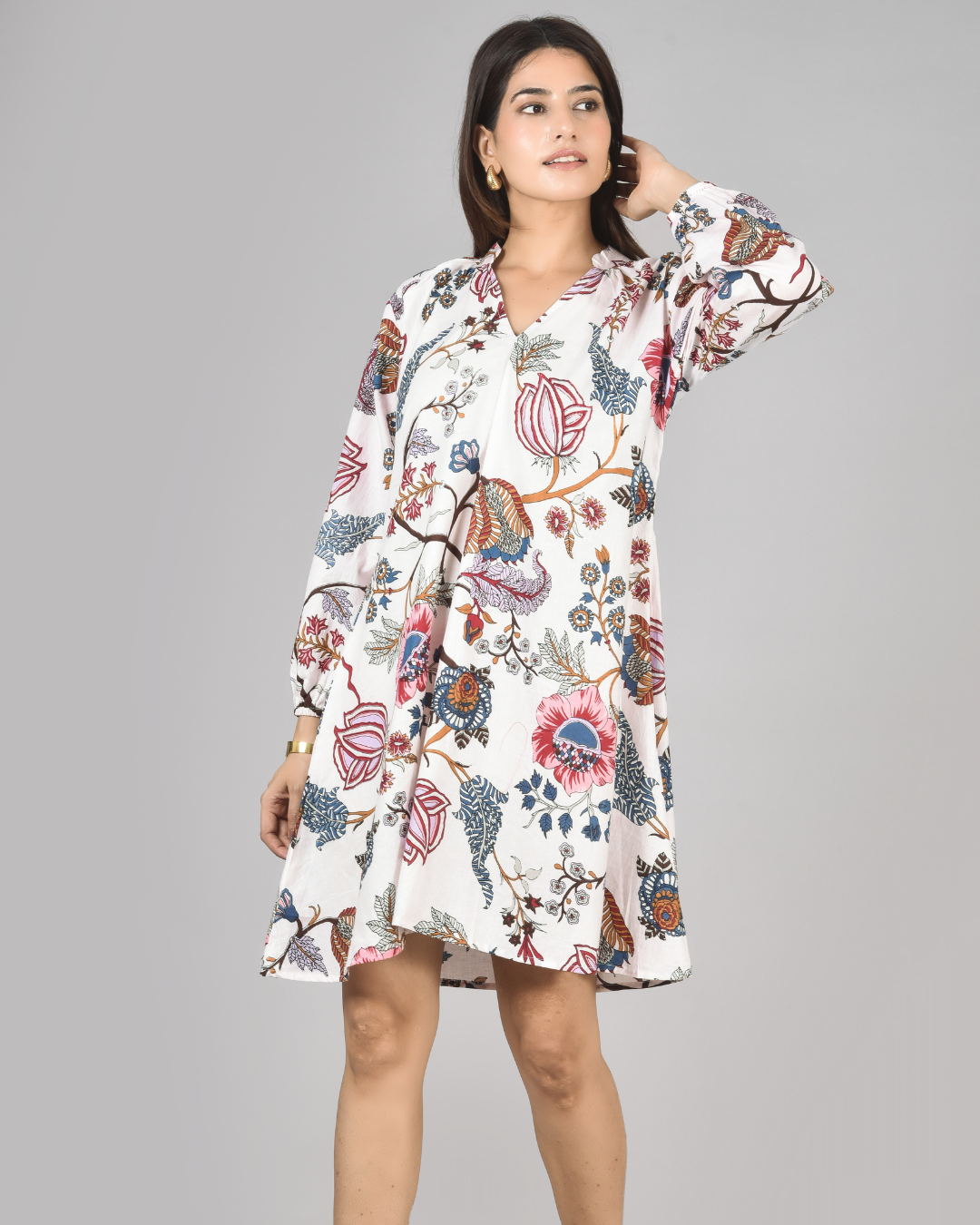 Indie Botanica Mini Dress