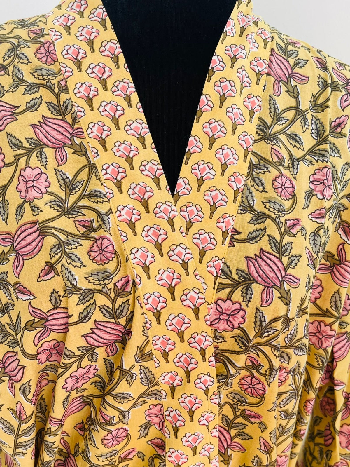 Dusty Fall Kimono Robe