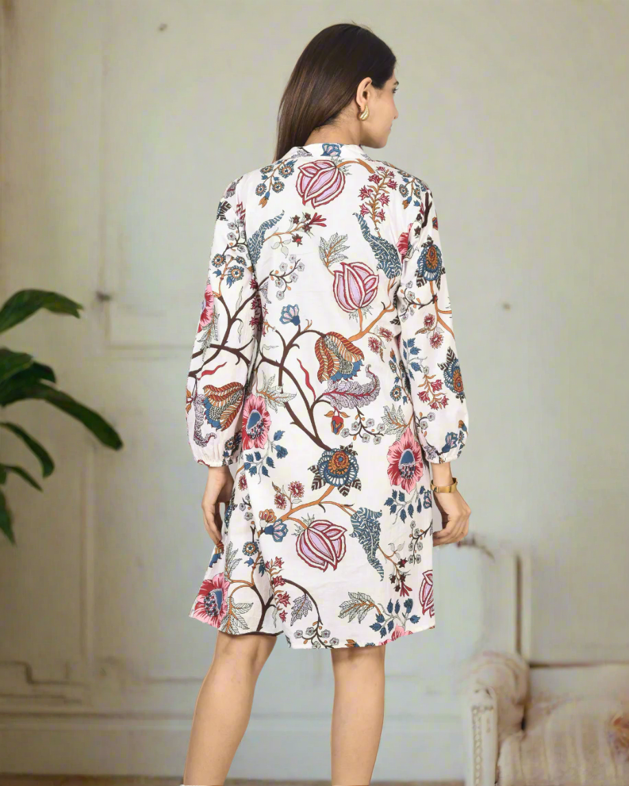Indie Botanica Mini Dress