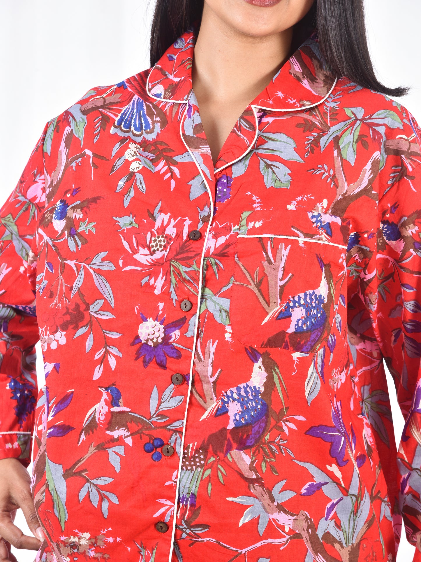 Long PJ Set - Red Sanctuary