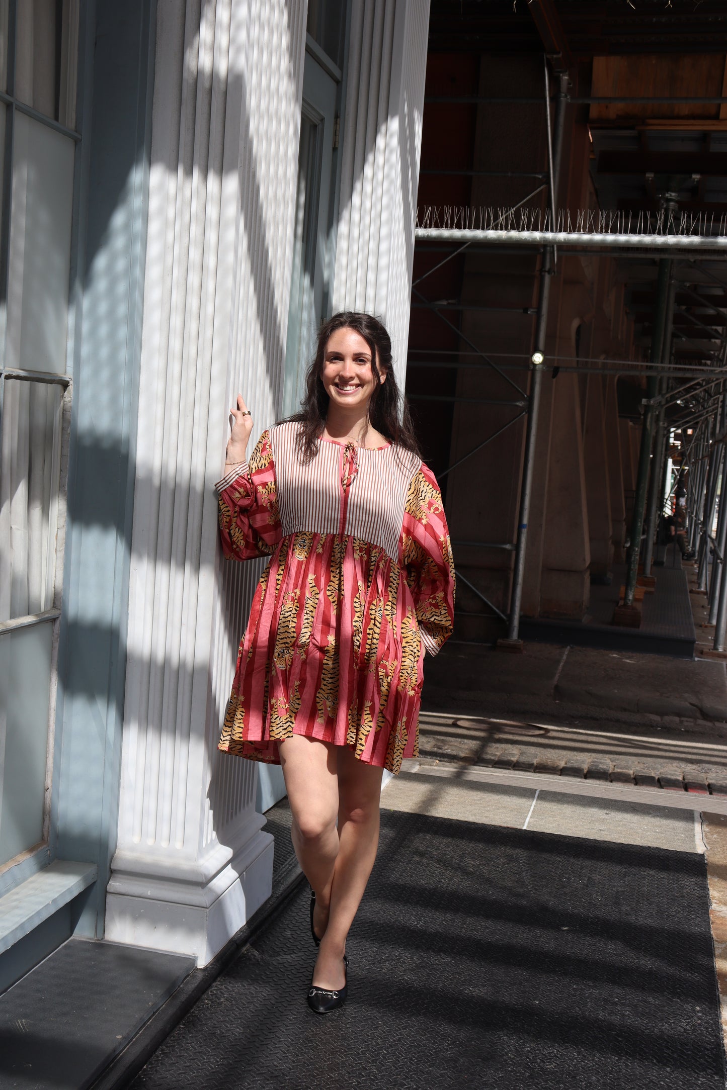 Red, Roar & Roam Mini dress