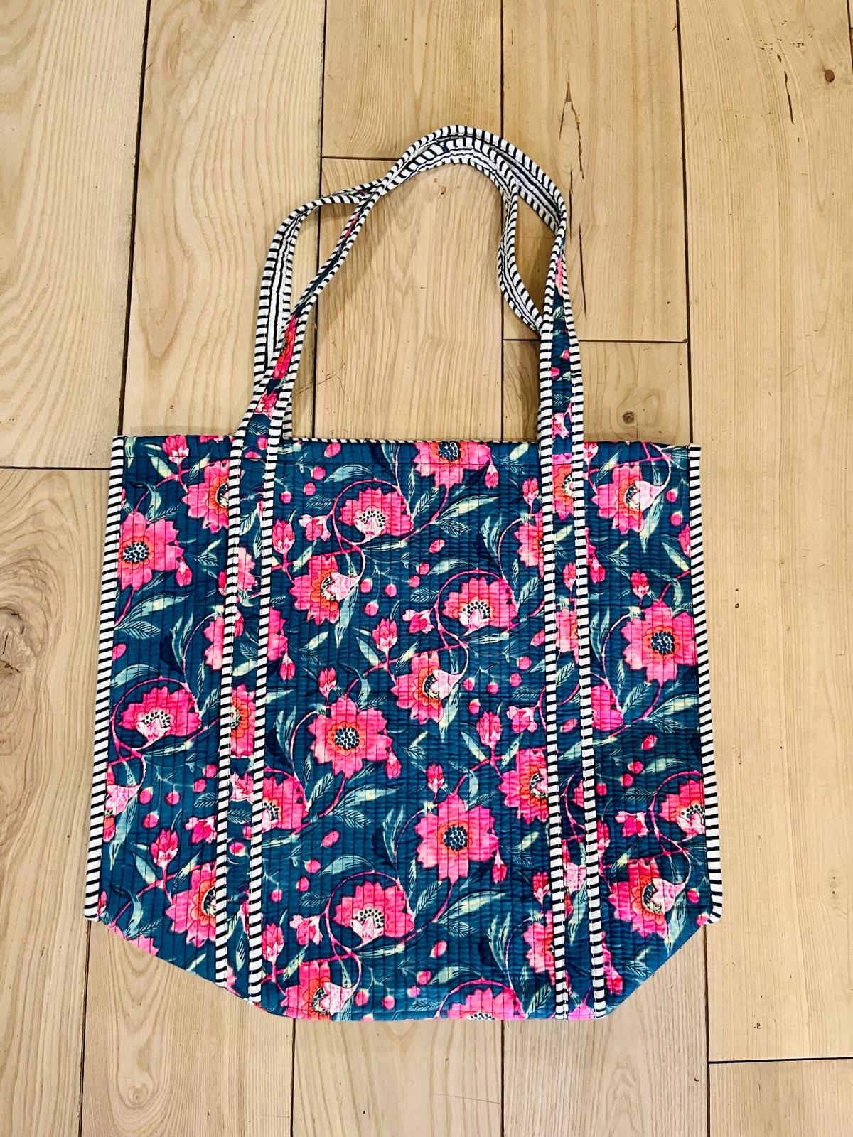 Floral Tote Bag