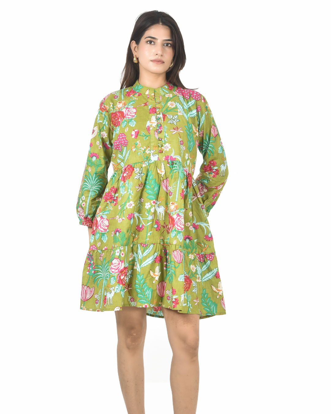 Verdant Bloom Tiered Mini
