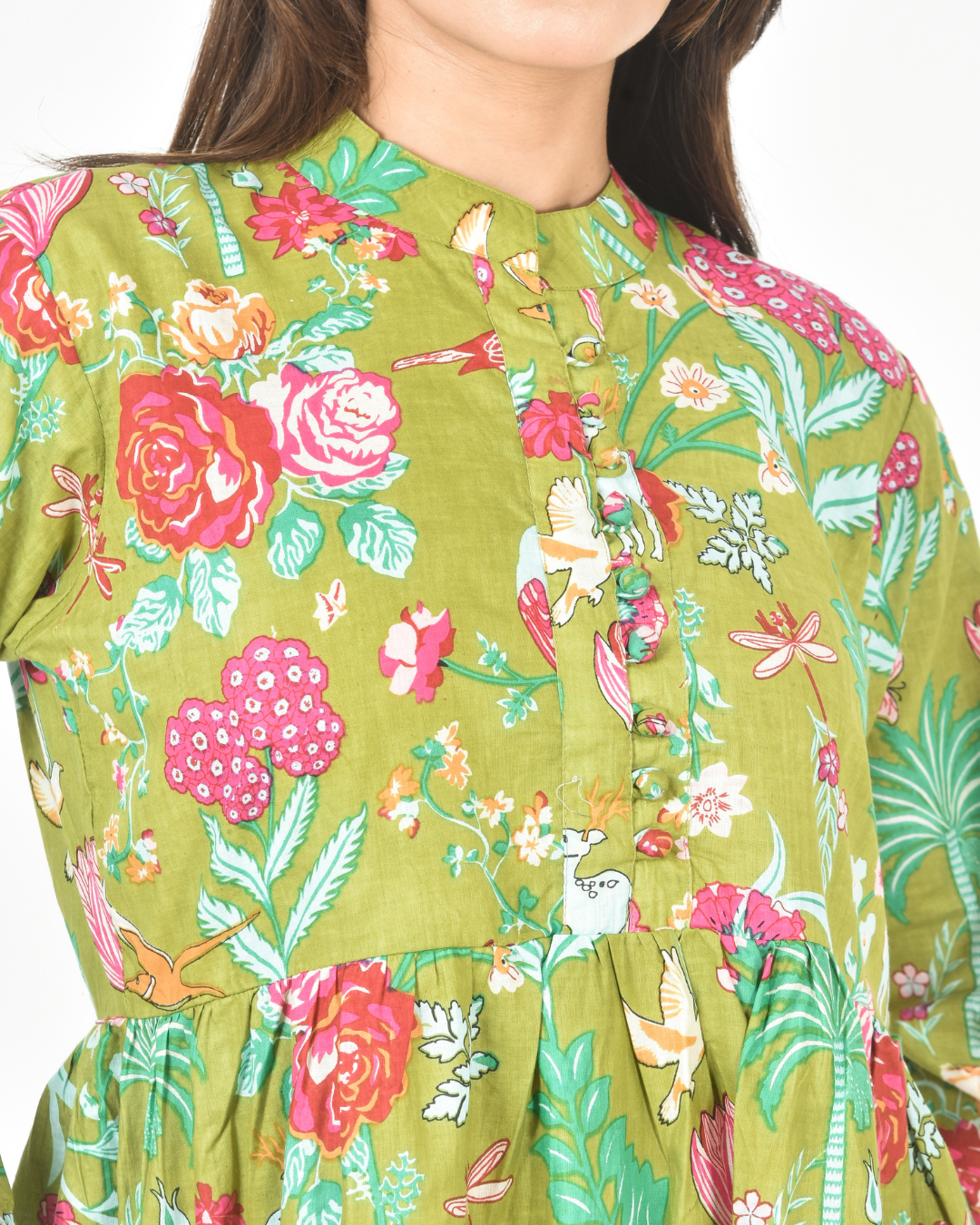 Verdant Bloom Tiered Mini