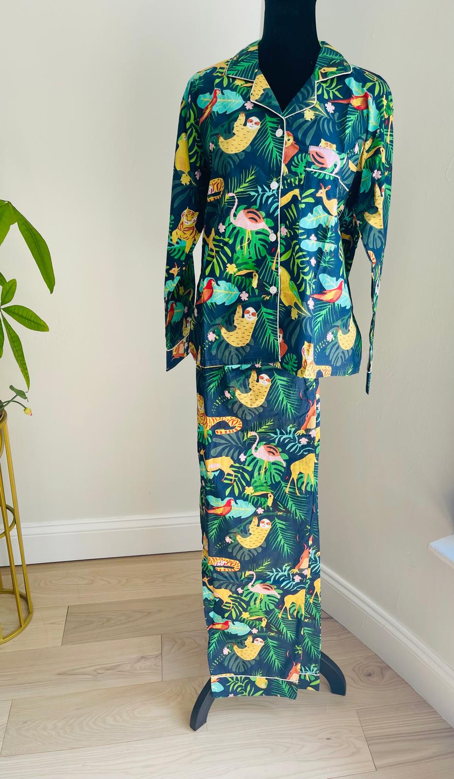 Cotton Long PJ Set