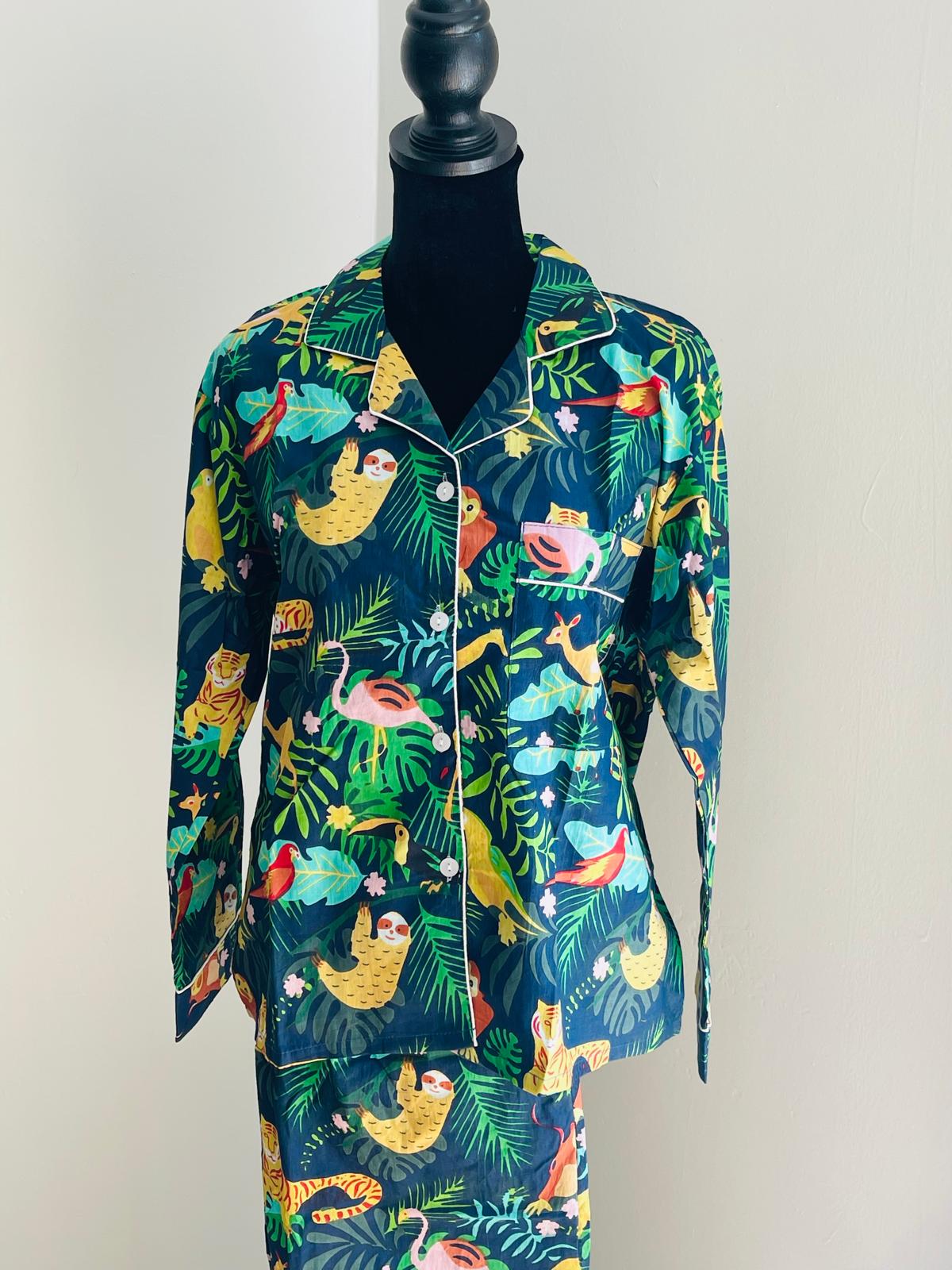 Cotton Long PJ Set