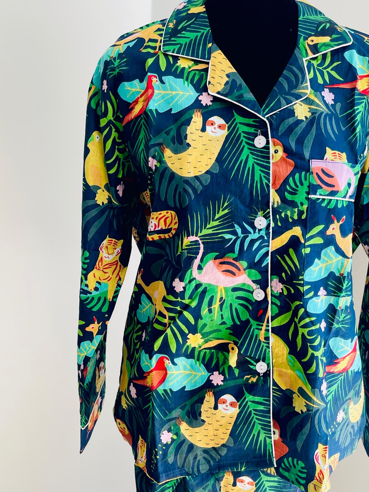 Cotton Long PJ Set