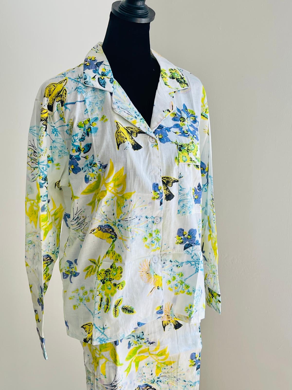 Long PJ Set - Nestled in Nature
