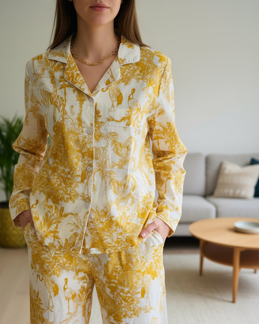 Blush Pink Long Pajama Set