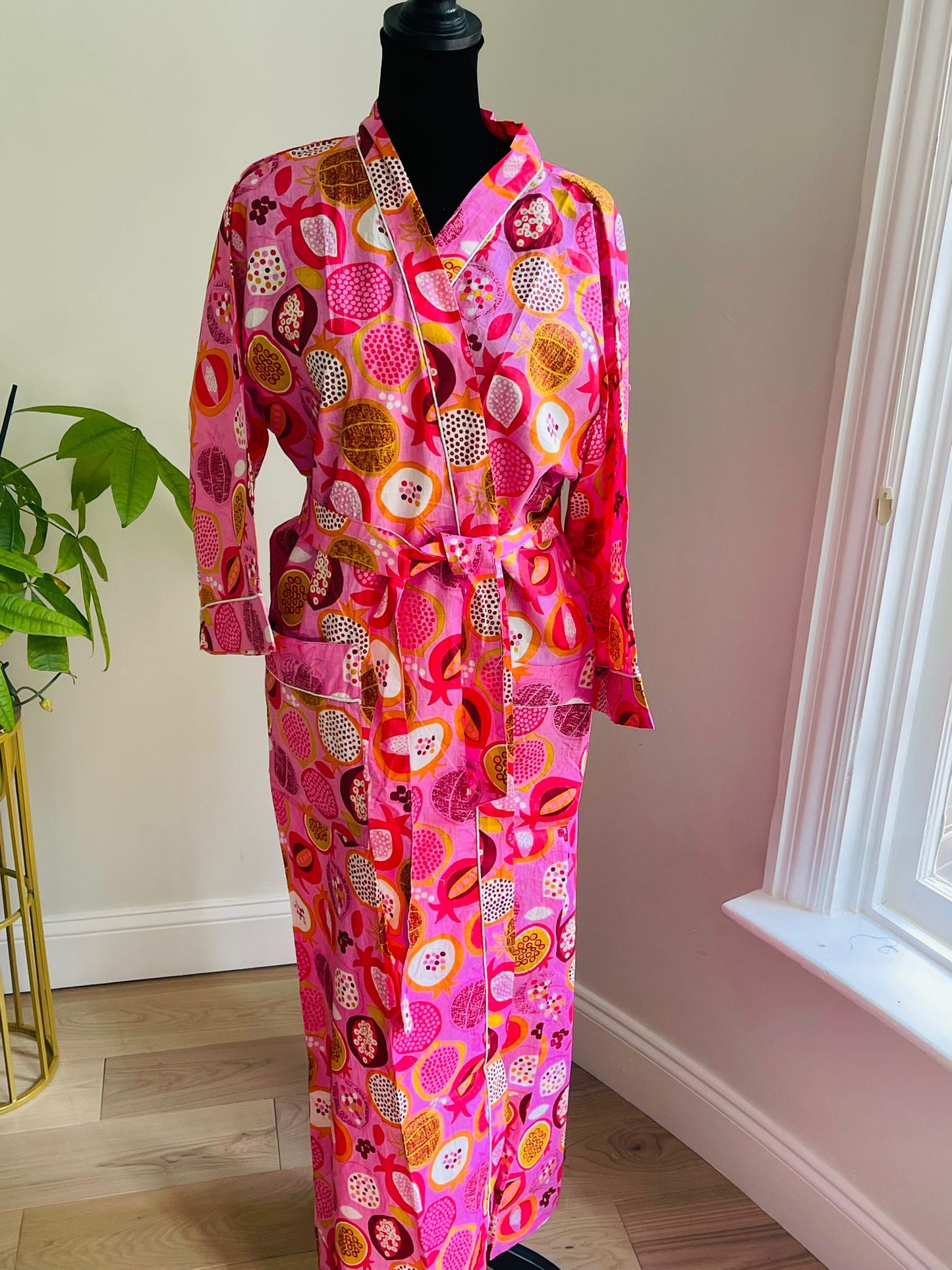 100% Cotton Kimono Robe
