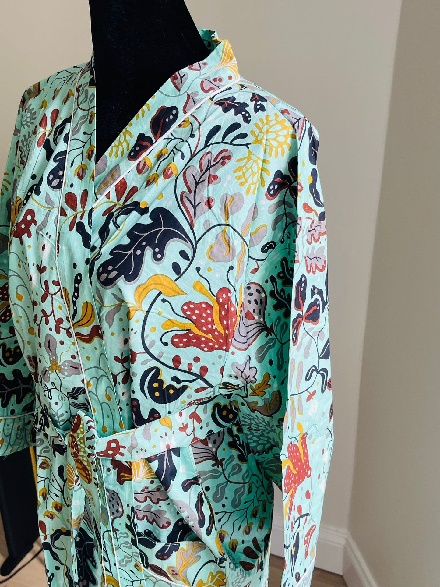 100% Cotton Kimono Robe