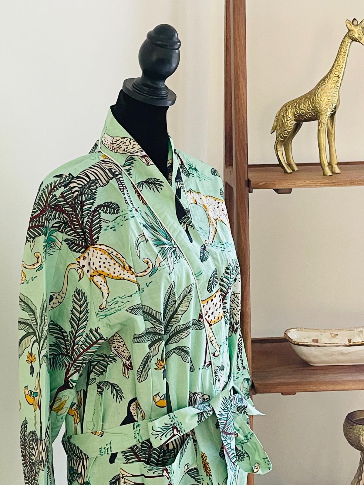 100% Cotton Kimono Robe
