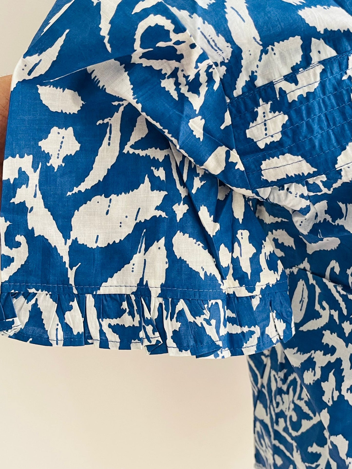 Blue Short PJ Set