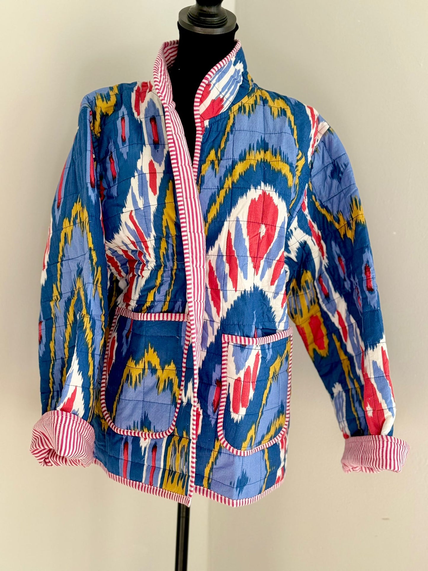 Ikat Dream Quilted Jacket