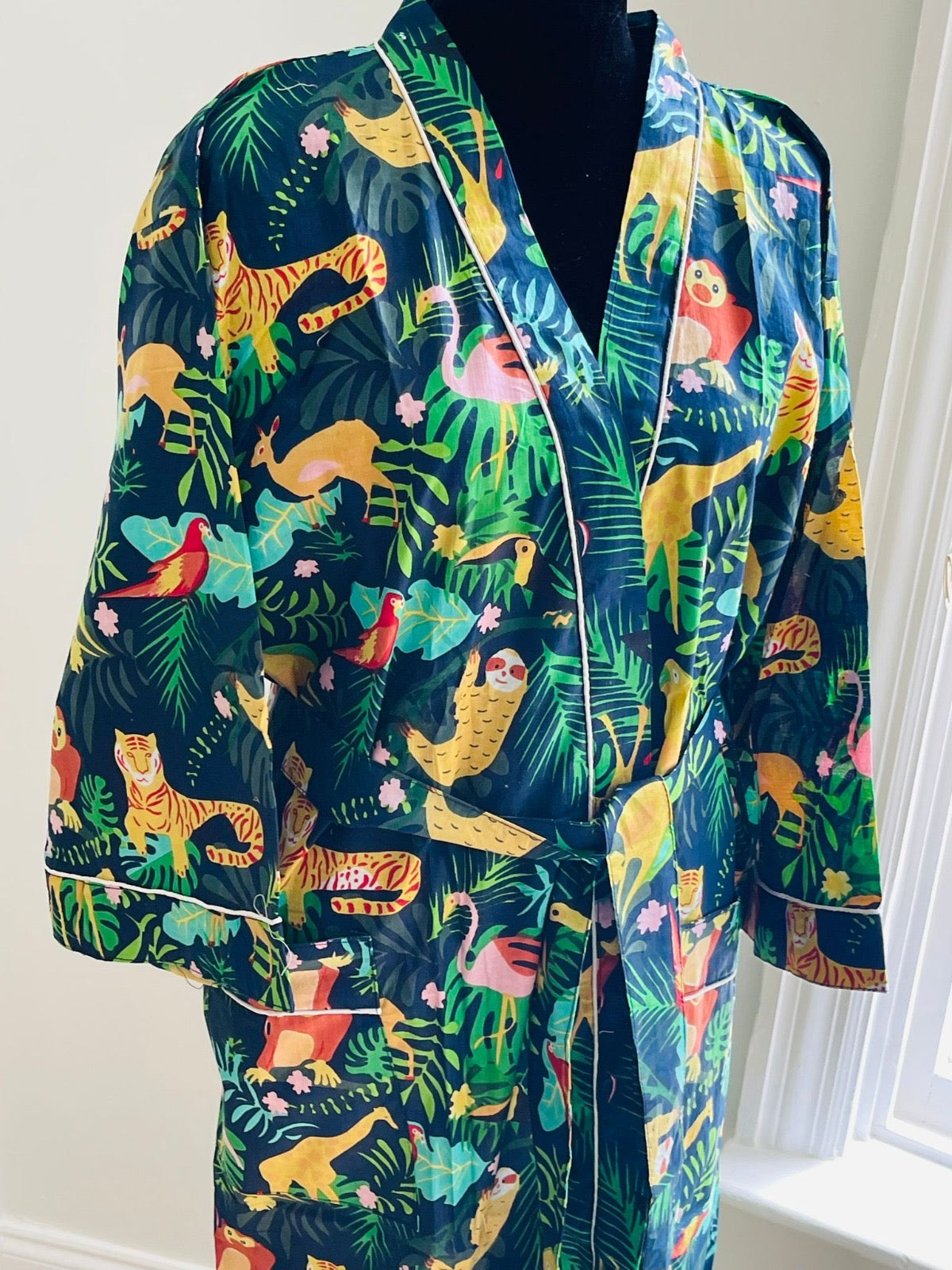 100% Cotton Kimono Robe