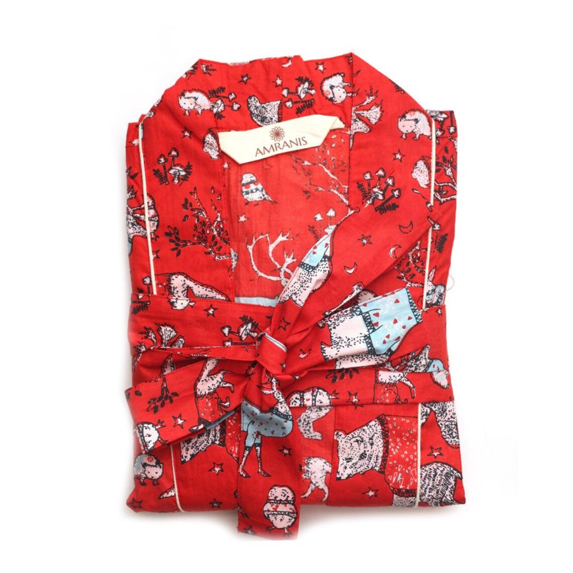 100% Cotton Kimono Robe