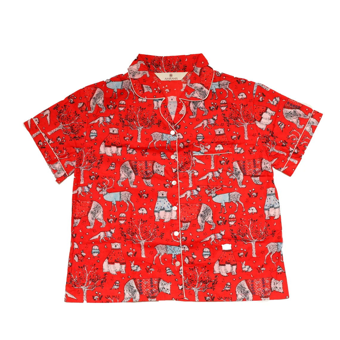 Long PJ Set - Red