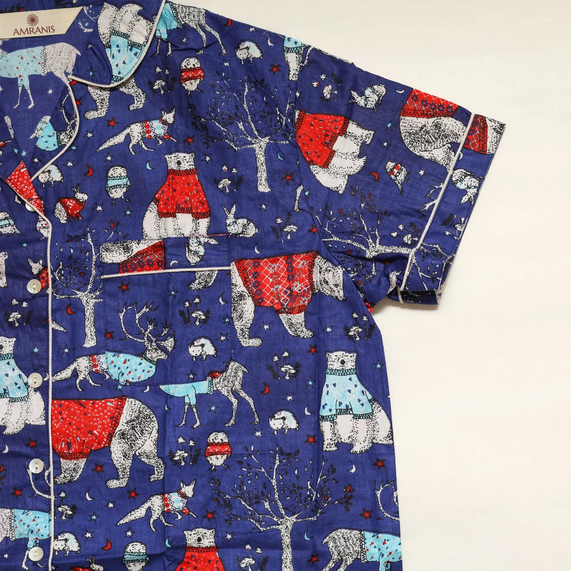 Long PJ Set - Red