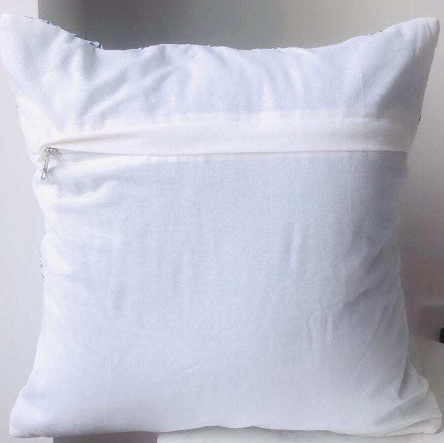 Hand Block Printed Cushion Cover Cotton 16X16 Inches Pillow Cover Home Décor Pillow Cover Hand Block Printed Cushion Cover Sofa Pillow Cover