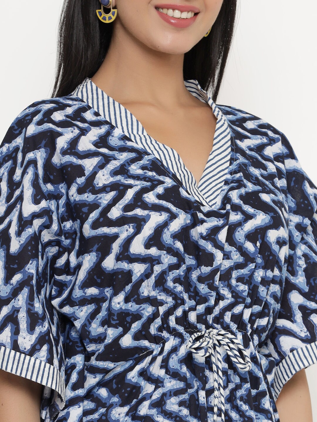 Bohemian Bliss Kaftan: A Splash of Color for Every Occasion