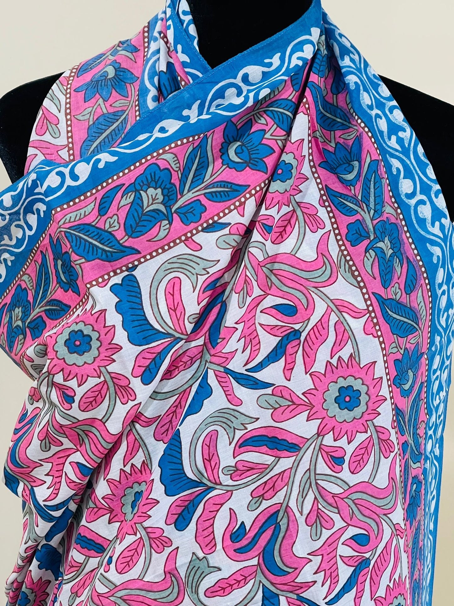 Batik Indian Hand Block Print Sarongs