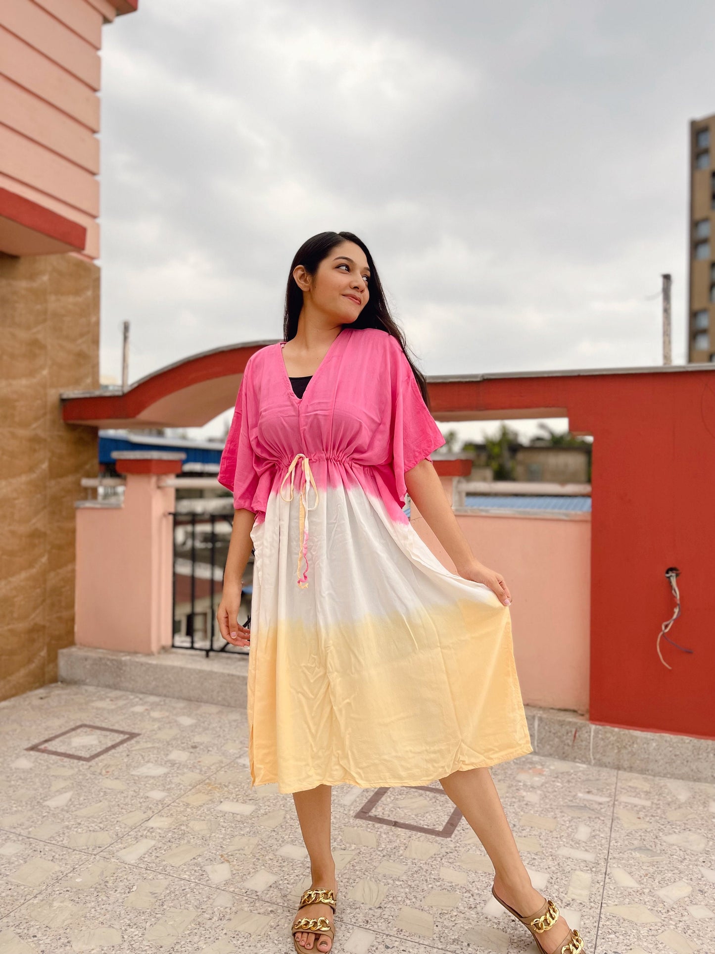 Tie-Dye Kaftan