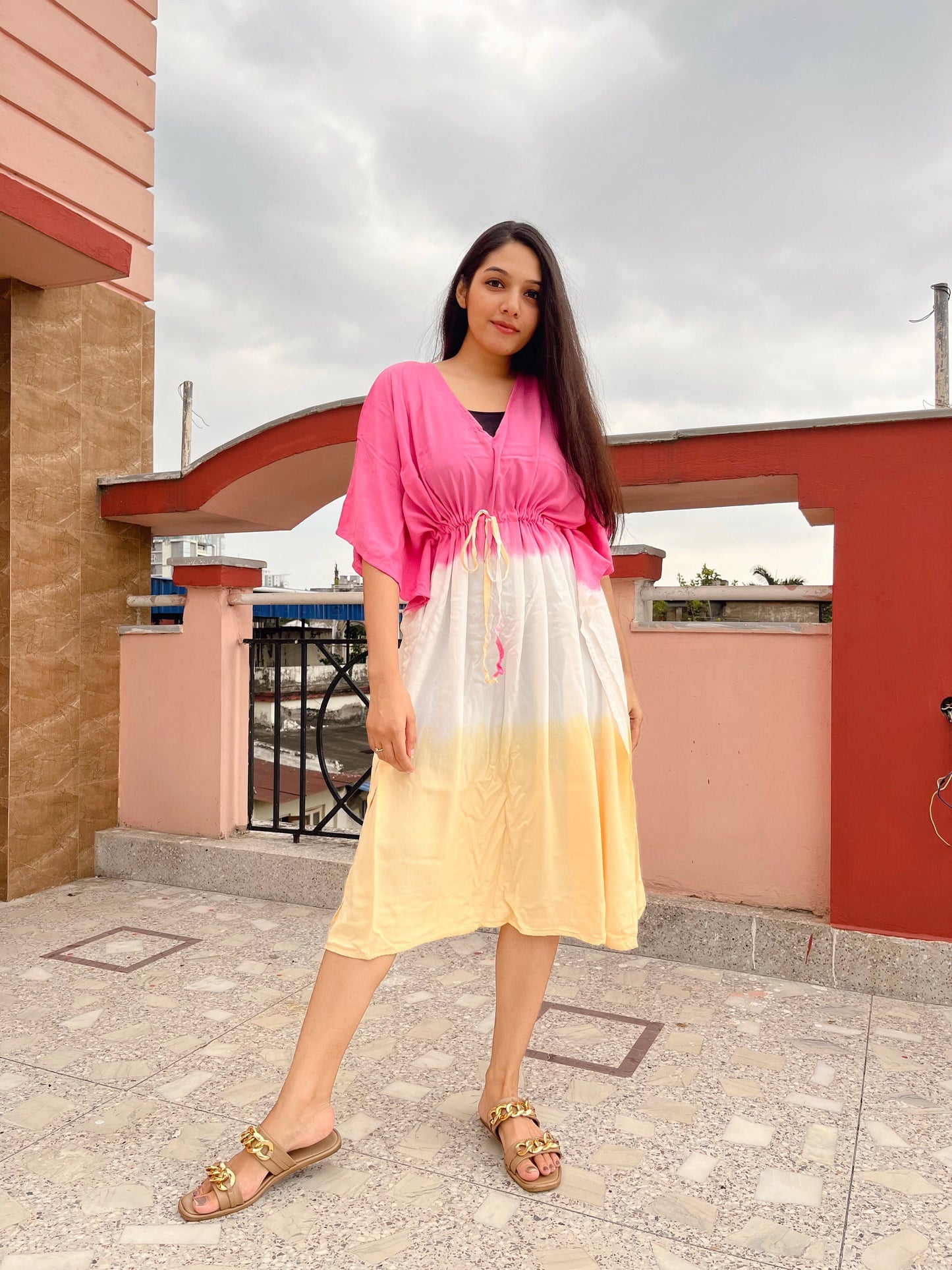 Tie-Dye Kaftan