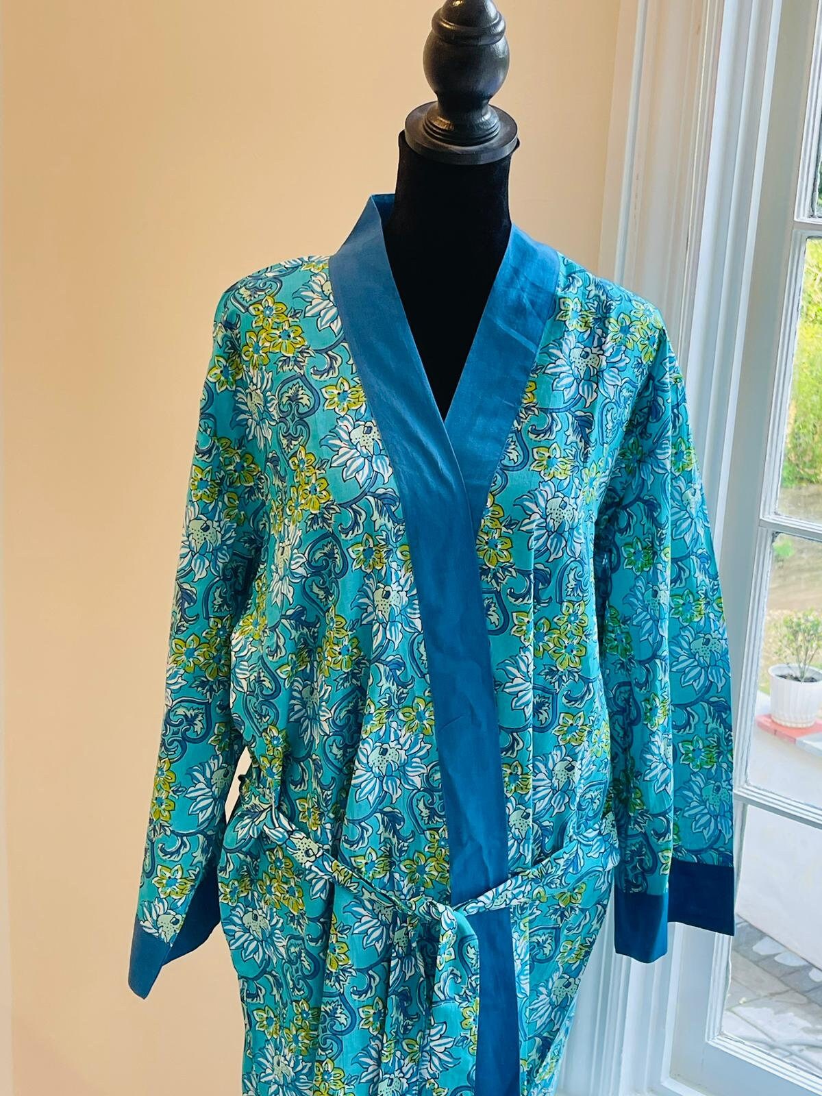 100% Cotton Kimono Robe