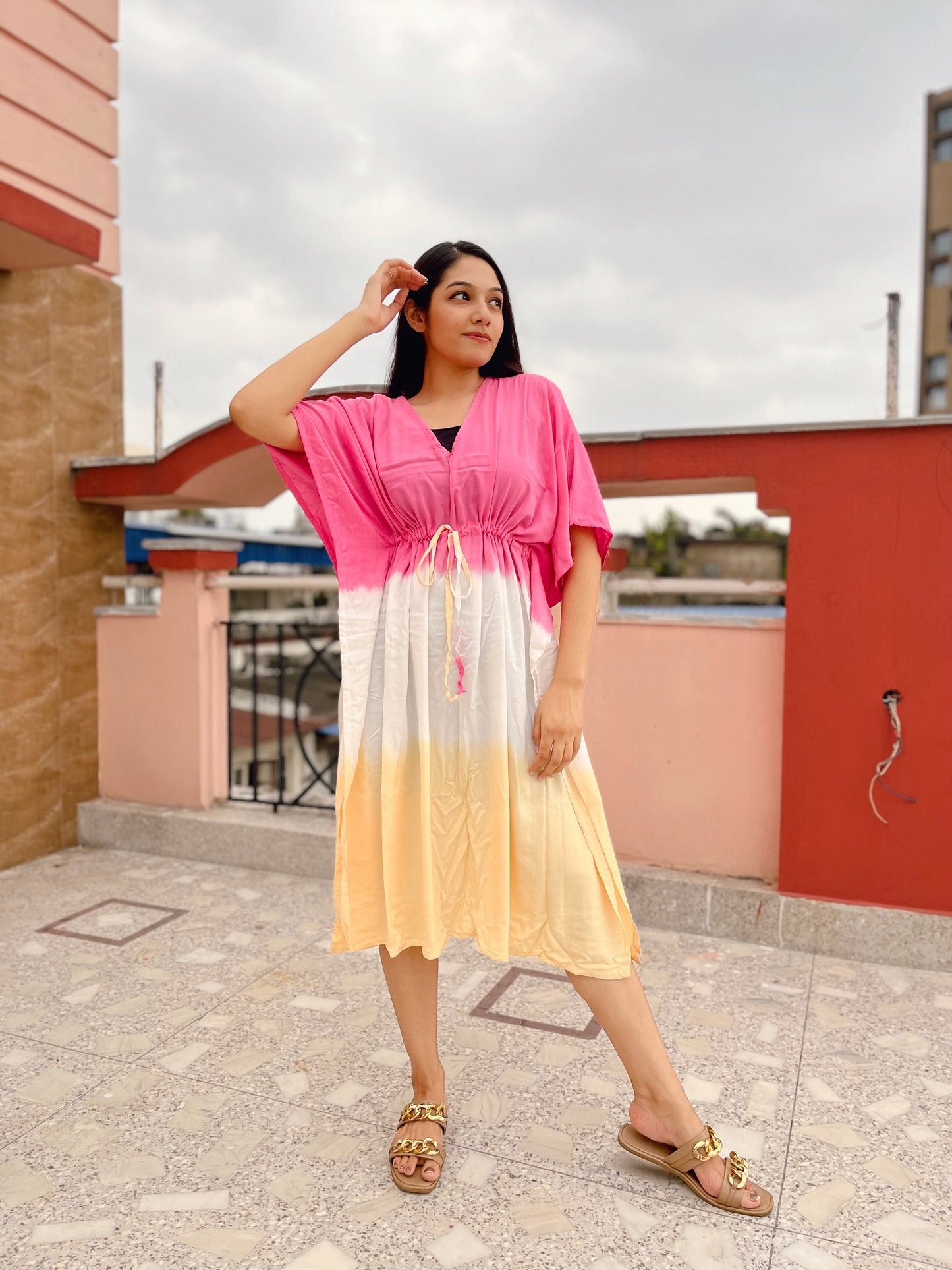 Tie-Dye Kaftan