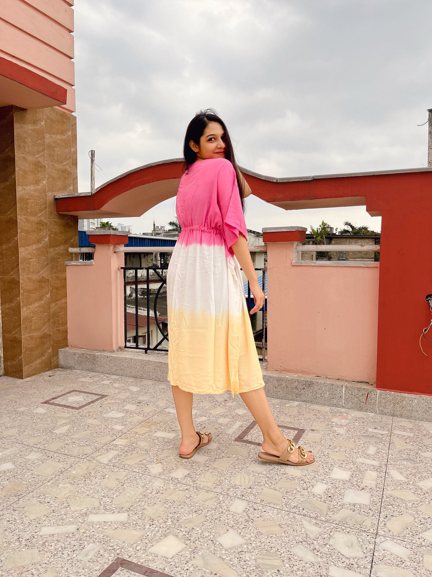 Tie-Dye Kaftan