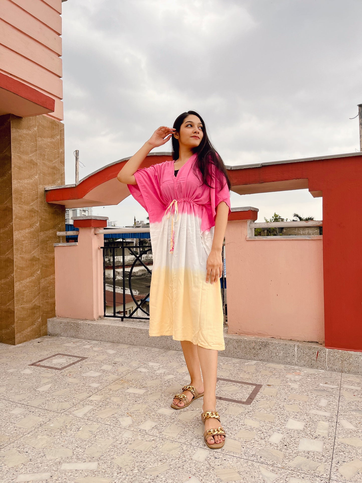 Tie-Dye Kaftan