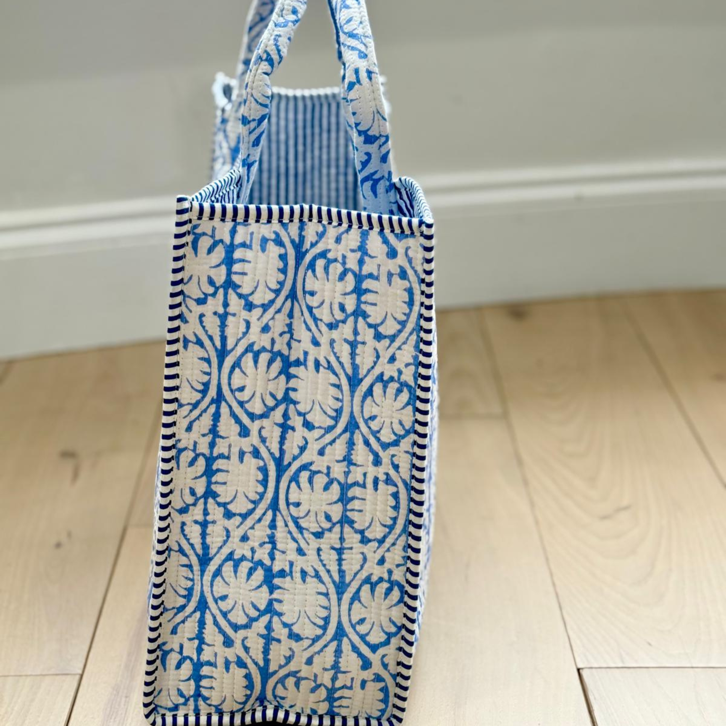 Blue Tote Bag