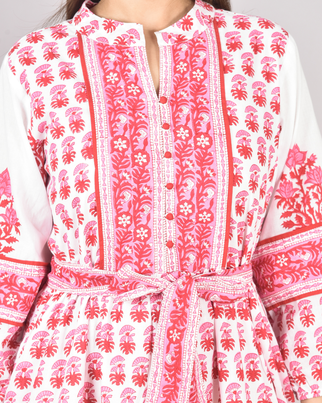 "Rang-e-Gulaab" Midi Dress