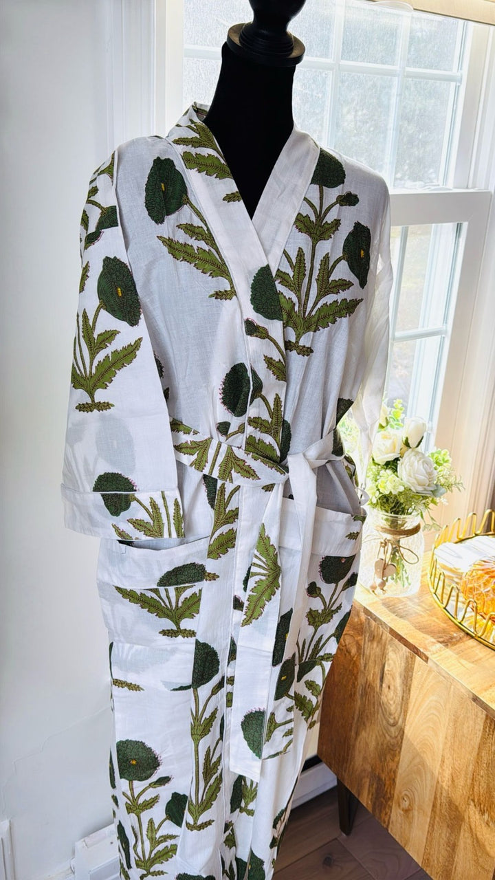 100% Cotton Kimono Robe