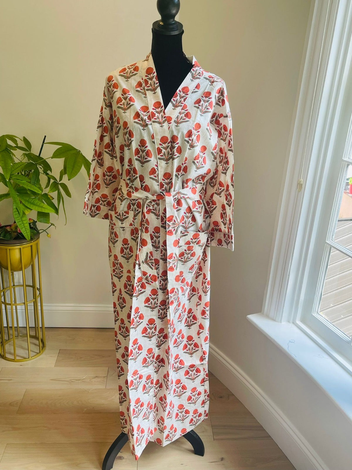 100% Cotton Kimono Robe