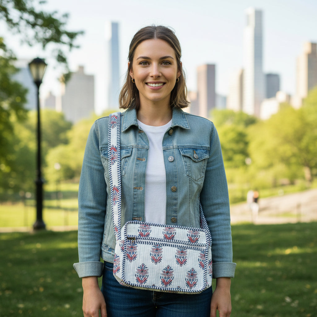 Heritage Print Sling Bag