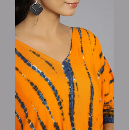 Tie & Dye Rayon Kaftan
