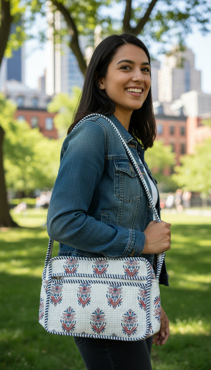 Heritage Print Sling Bag