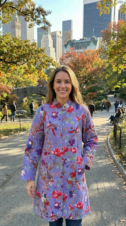 “Urban Blossom Coat”