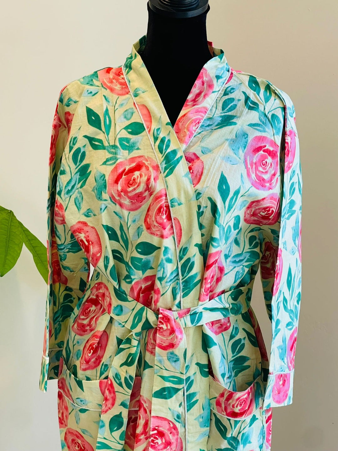 100% Cotton Kimono Robe