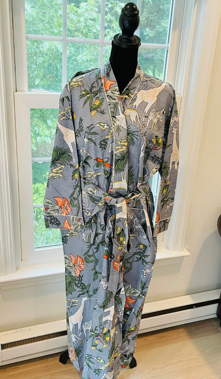100% Cotton Kimono Robe