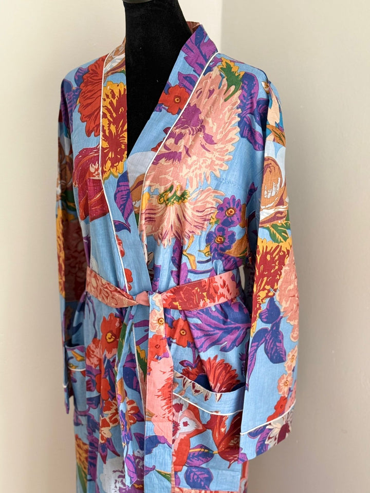 100% Cotton Kimono Robe