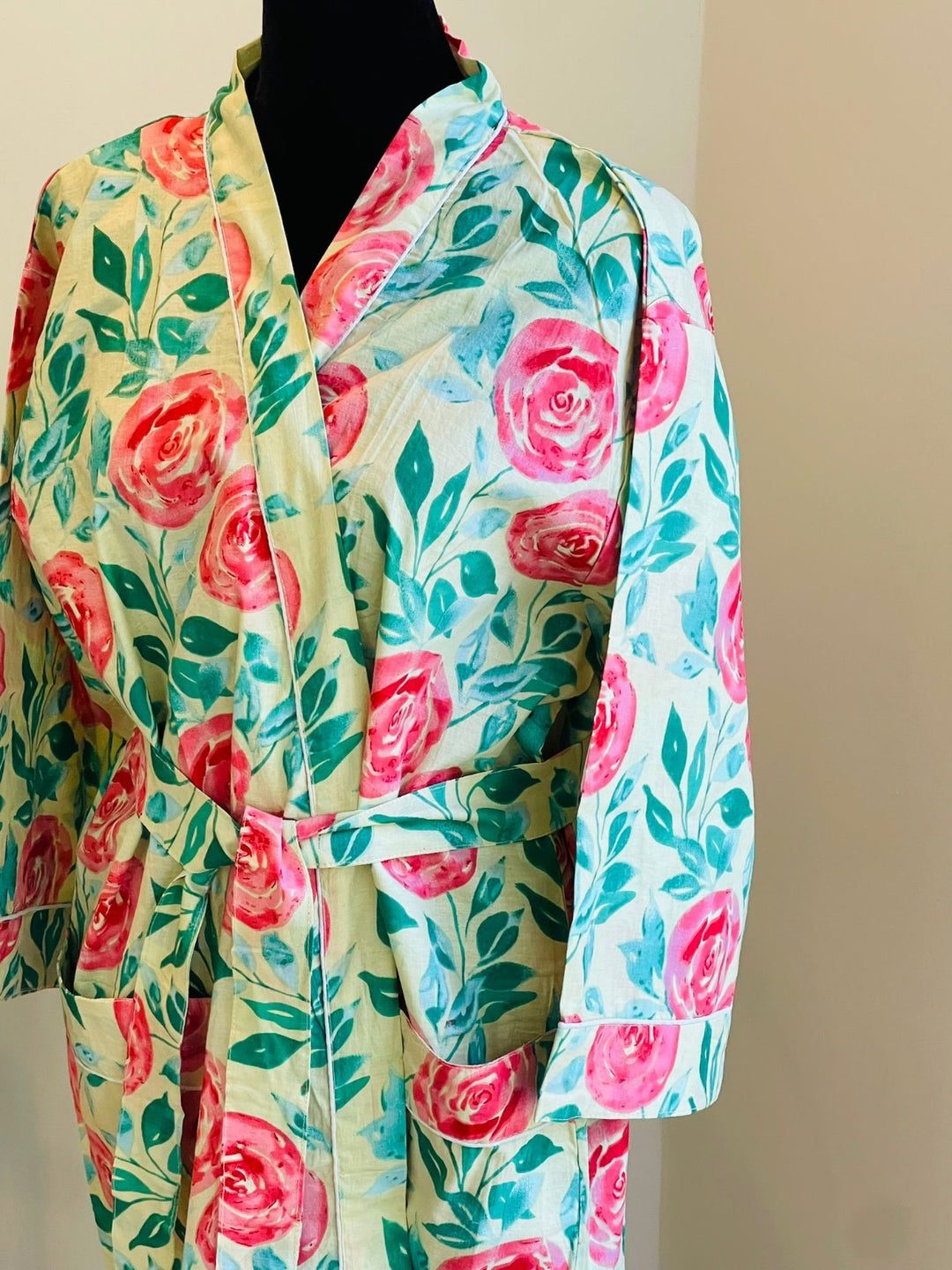 100% Cotton Kimono Robe
