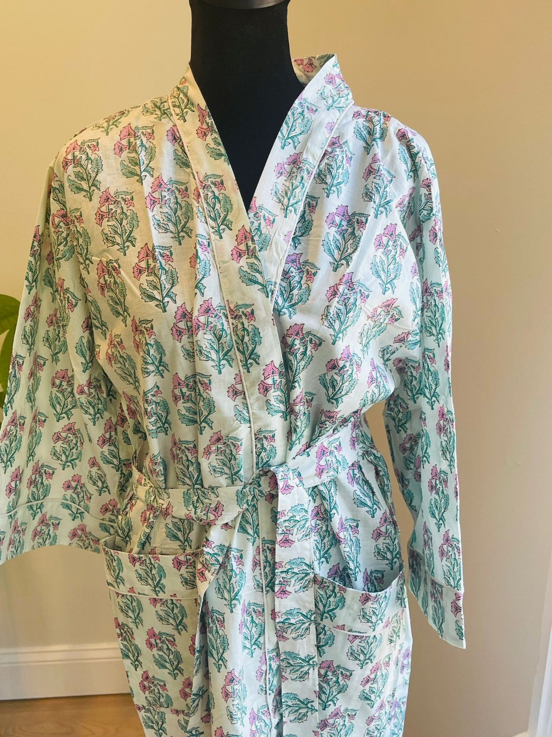 100% Cotton Kimono Robe