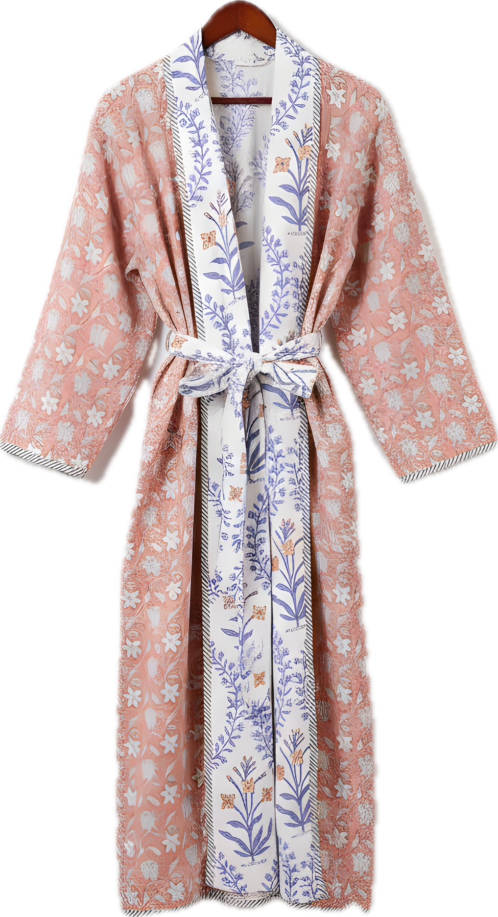 Ivory Blossom Robe