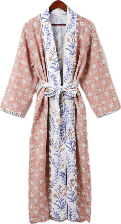 Ivory Blossom Robe