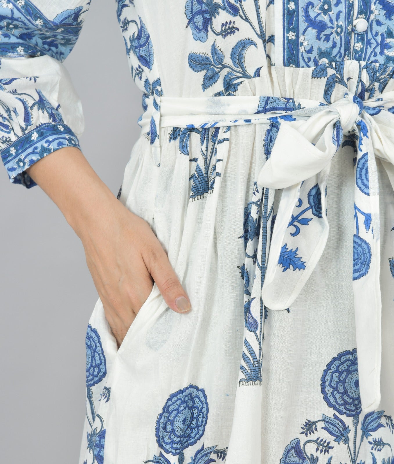 Hand Block Print Midi Dresses