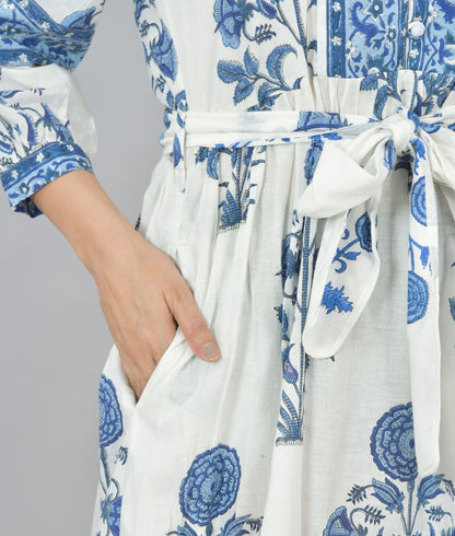Hand Block Print Midi Dresses